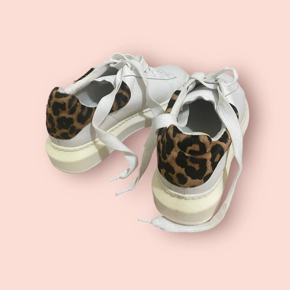 Steven by Steve Madden Glazed Platform Sneakers owned/worn by‎ Megan Fox